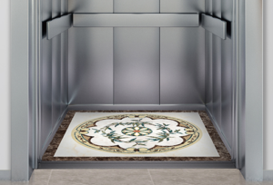 marble floor